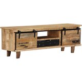 TV omarica 120x30x40 cm trden mangov les, (20622802) | Shoptok.si