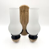  Brilagi - LED zidno svetlo COTTAGE 2xE14/40W/230V hrast/bela | Eponuda.com