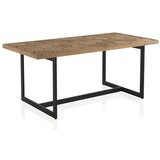 Geese Jedilna miza s ploščo iz jesenovega lesa Honeycomb, 178 x 90 cm | Shoptok.si