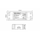LED-LABS Cobalt napajalnik za Led trak 15W/24V/IP20 PFV-B | Shoptok.si