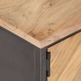  Klubska mizica 90x50x35 cm trden akacijev les | Shoptok.si