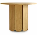 Woodman blagovaonski stol u hrastovom dekoru Soft, ø 98 cm