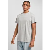 Build Your Brand Plus Size Merch T-Shirt Heather Grey