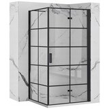 Rea Tuš kabina Molier Black 110x80 | shoptok.hr