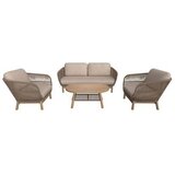 Ambia Garden vrtni set aluminij barva tikovine bež, barva tikovine | Shoptok.si
