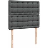  Otomanski krevet s madracem tamnosivi 120x200 cm tkanine | shoptok.hr