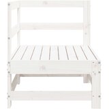  Kutna vrtna sofa od masivne borovine bijela | shoptok.hr