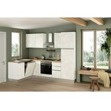 Marinelli Cucine Predsestavljena kotna kuhinja Marina (Š x G: 270 x 165 cm, Z električnimi napravami, Umivalnik levo) | Shoptok.si
