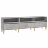 Maison Chic TV omarica - TV stojalo - Televizijska omarica betonsko siva 150x30x44,5 cm inženirski les, (21699396) Cene