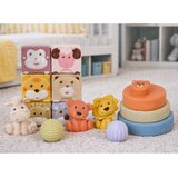  Set mekih senzornih edukativnih EKO blokova Gumene životinje 18 kom. | shoptok.hr