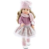 Paola Reina Lutka Odri, 42cm, Ljubičasto-siva Cene