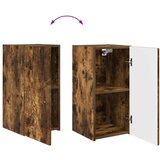 4 Set omare za televizijo na steni 4 pcs Dimljeni oreh - - Rjava - 46.12 - 78,5 x 31 x 29,5 cm - 2025-vidaXL-Uvoz_2 | Shoptok.si