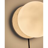 Kave Home Bela/kremno bela stenska svetilka ø 20 cm Malachi – | Shoptok.si
