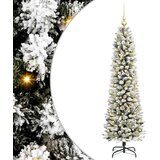 vidaXL Umestno božično drevo med 150 LED Zelena in bela 150 cm, (5000066753) | Shoptok.si