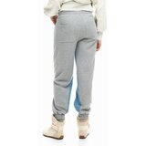 Desigual Hlače moder denim / pegasto siva | Shoptok.si