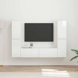 3 pcs Visok sijaj bela - - Bela - 56.59 - 30 x 31 x 60 cm - 2025-vidaXL-Uvoz_2 Cene