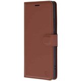 Techsuit Leather Folio preklopna maska za Motorola Edge 50 Pro – smeđa | shoptok.hr