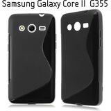  Gumijasti / gel etui S-Line za Samsung Galaxy Core 2 - črni | Shoptok.si