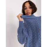 Wool Fashion Italia Sweater-AT-SW-2355-2.30X-Dark Blue | shoptok.hr