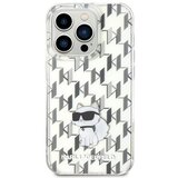 Karl Lagerfeld Ovitek KLHCP15LHNCMKLT, Iphone 15 PRO, srebrn, (21007870) | Shoptok.si