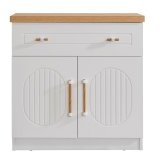 Hanah home komoda s ladicama, bijela Slike