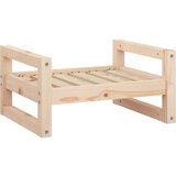 Krevet za pse 55 5 x 45 5 x 28 cm od masivne borovine | shoptok.hr