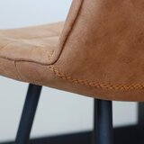 MID.YOU Set Barskih Stolov Jordan, Barva Konjaka, 2 Kos | Shoptok.si
