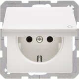 Berker SCHUKO vtičnica s pokrovom na tečajih 47516089, (20859784) Cene