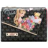 Nikky Ženski novčanik Glamorous Walk crni 13x9,5x2 cm Cijene