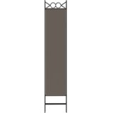 Sobna pregrada s 4 panela antracit 160x220 cm od tkanine | shoptok.hr