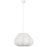 Nova Luce Mat bijela tekstilna viseća svjetiljka ø 50 cm Bora – | shoptok.hr