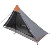 Šator za planinarenje Siva i narančasta 222 x 85 x 125 cm - Siva i narančasta | shoptok.hr