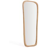 Kave Home Stensko ogledalo z lesenim okvirjem 61x158 cm Alura – Cene