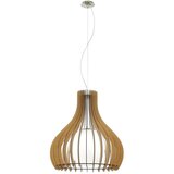 Eglo 61719 - visilica na sajli tindori, 1xE27/60W/230V, prečnik 60 cm, braon | Eponuda.com