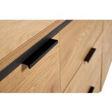 Unique Furniture Komoda u dekoru hrasta u prirodnoj boji 155x81x45 cm Cesura – | shoptok.hr