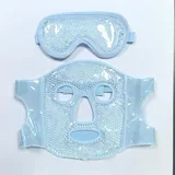 Komplet gel-kroglic obrazne in očalne maske za vroče/hlad Blue, (5000369353)