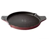 Grillpfanne Gusseisen, rot