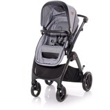 Lorelli ADRIA Kolica Grey 2u1 SET: Košara + Putna Torba + Zimska Navlaka (do 15 kg) | shoptok.hr