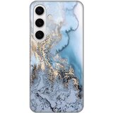 torbica silikonska print za samsung S921B galaxy S24 blue gold marble Cene