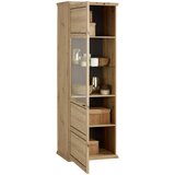 Mömax Vitrina Harvey, Barva Hrasta, Antracit | Shoptok.si