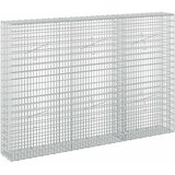  Gabion s žicom debljine 3,5 mm i mrežom 5x2,5 cm 150x20x100 cm | shoptok.hr
