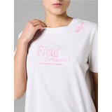 Sinsay Pamučna majica s izvezenim tekstom | shoptok.hr