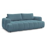 Bobochic Paris Modra raztegljiva/s prostorom za shranjevanje sedežna garnitura 251 cm Fuji – | Shoptok.si