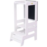 MeowBaby toranj za učenje od bijelog borovog drva montessori | shoptok.hr