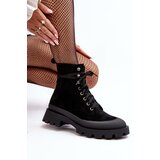 Boto Women's Lace-up Trapery Boots Black Gordts | Shoptok.si