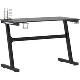  Igraći stol LED u obliku slova Z crni 110 x 60 x 75 cm | shoptok.hr