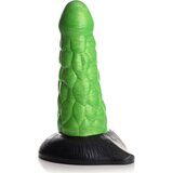 Creature Cocks Radioactive Reptile Thick Scaly Silicone Dildo Cene