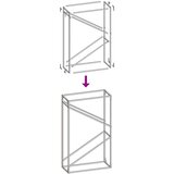  Stalak za drva 60x25x100 cm hladno valjani čelik | shoptok.hr