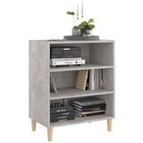  Komoda siva boja betona 57 x 35 x 70 cm od konstruiranog drva | Eponuda.com