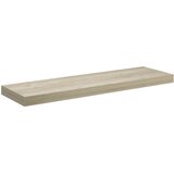  Plutajuća zidna polica boja hrasta 80 x 23,5 x 3,8 cm MDF | Eponuda.ba